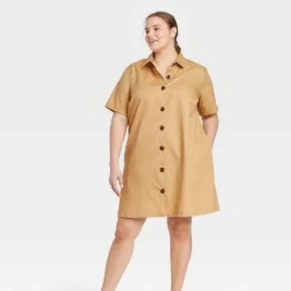 winter shirt dress Linen Plaid Casual Loose Shirt Dress,Winter Long Shirt for Women Q7811 L